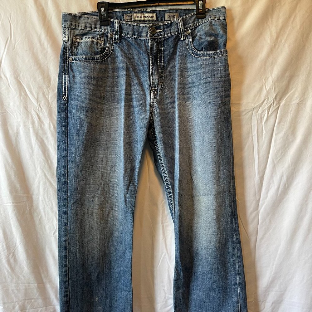 BKE Denim TYLER STRAIGHT 36R Mens Jeans